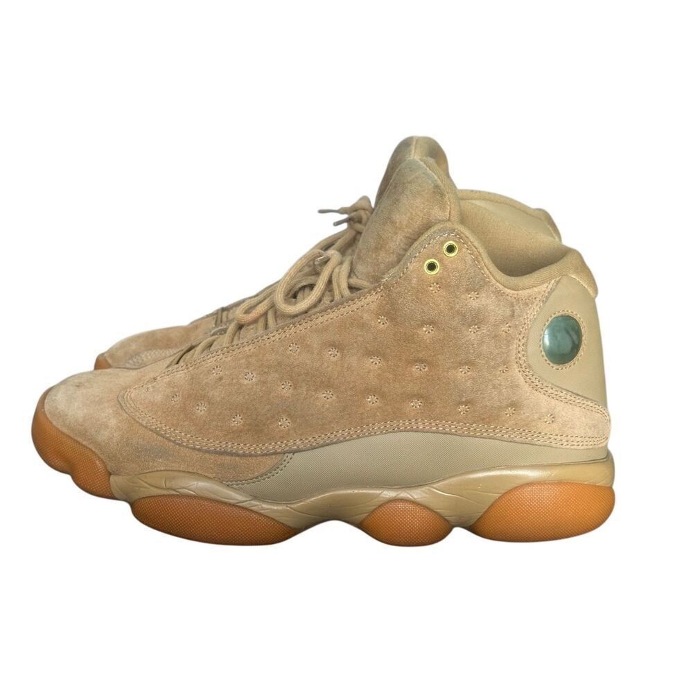 Air Jordan 13 Retro Wheat 2017 414571-705 Suede Mens Sneakers Size 9.5 Nike